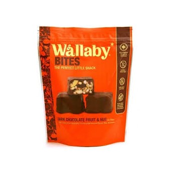 Wallaby Bites - Dark Chocolate Fruit and Nut,150g