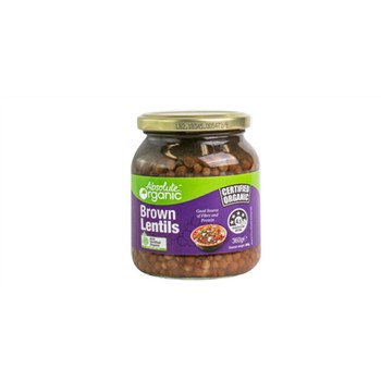 Brown Lentils jar, 360g
