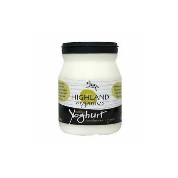 Highland Organics - Full Cream Organic Yoghurt, 500g