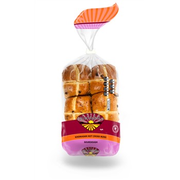 Hot X Buns - Khorasan Sourdough (6 pack)