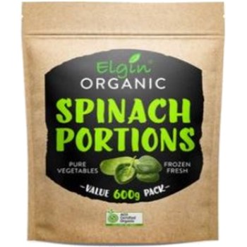 Elgin Organic Spinach Chopped 600g