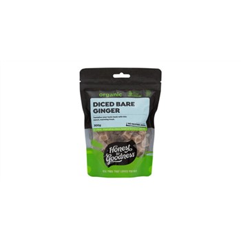 Organic Diced Bare Ginger 300g