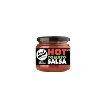 FEEL GOOD ORGANIC SALSA - HOT 300G