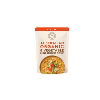 AOFC 8 Vegetable Minestrone Soup 330g