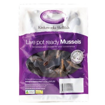 Mussels 1kg - Live Pot Ready