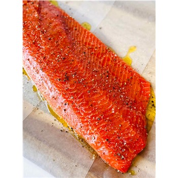 Wild Caught Sockeye Salmon Skin-on boneless