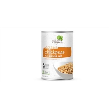 Org Chickpeas No Added Salt 400g