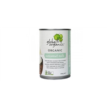 Global Organics - Coconut Milk (17% fat), 400g