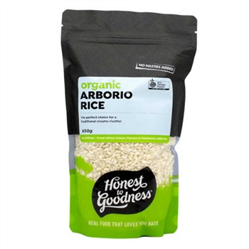 Organic Arborio Rice 650g 