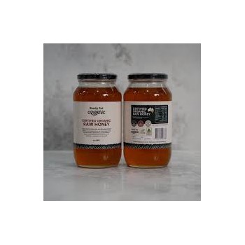 Certified Organic Raw Honey 1kg  