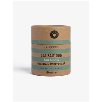 Saltbush and Mountain Pepper Leaf Salt (Kraft Canister) 120g