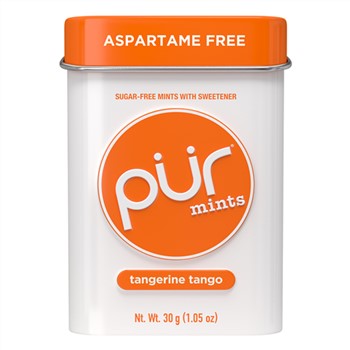 PUR Mints, Tangerine Tango Tin, 30g