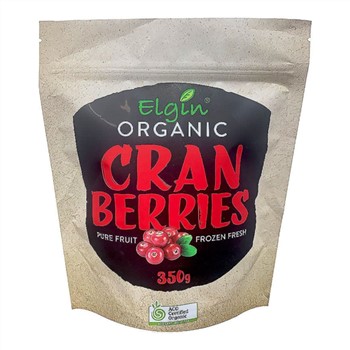 Elgin Organic Cranberries 350g