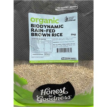 Brown Rice, rain-fed, biodynamic /kg