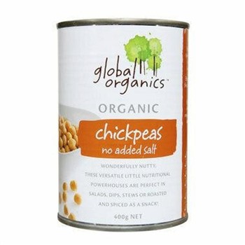 Organic Chickpeas with salt