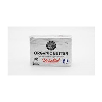 Organic Butter unsalted, Org Milk Co, 250g