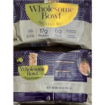 Wholesome Bowl Pho Style Beef Noodles 90g