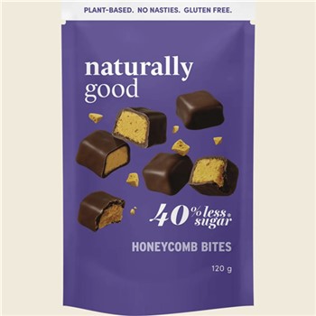 Naturally Good Choc Honeycomb Bites, 120g