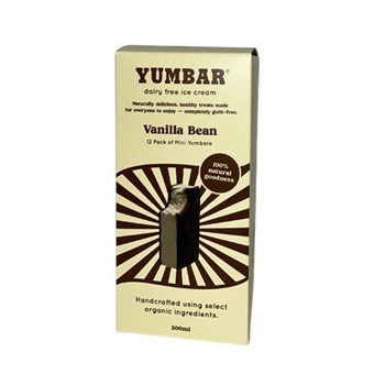 Yumbar - Mini Vanilla Bean, 12 pack