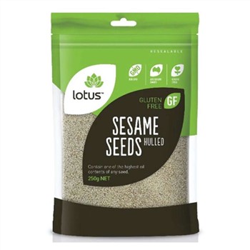 Lotus Sesame Seeds, Certified Organic, Hulled, 200g