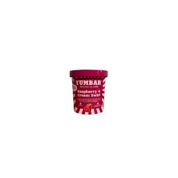 Yumbar - Raspberry and Cream Swirl Tub, 480ml
