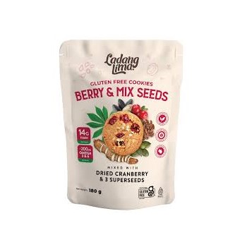 Gluten Free Cookies Berry&Mix Seeds, 180g