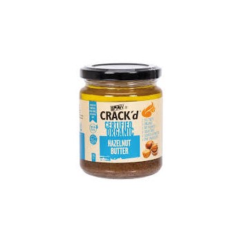 Crack'd Certified Organic Hazelnut Butter, 250g