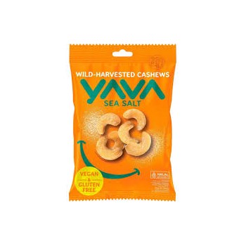 Yava Wild Harvested Cashews - Sea Salt, 35g