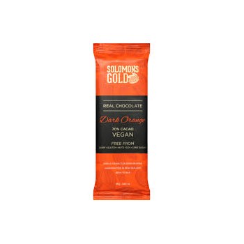 Classic Dark Chocolate Orange Bar 70%, 55g